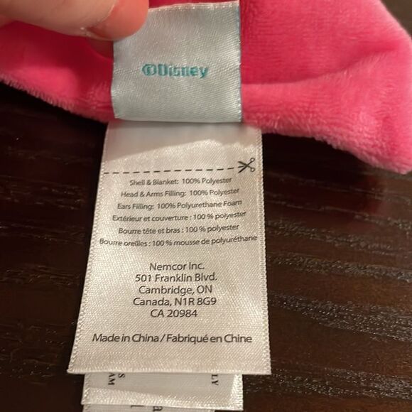 Disney Baby Minnie Mouse Plush Soft Security Blanket 11.5” X 11.5” Excellent … - Picture 5 of 6